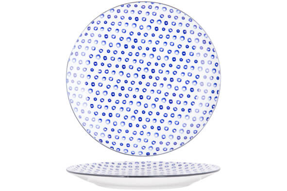 TONDO BLUE DESSERTBORD D19CM
